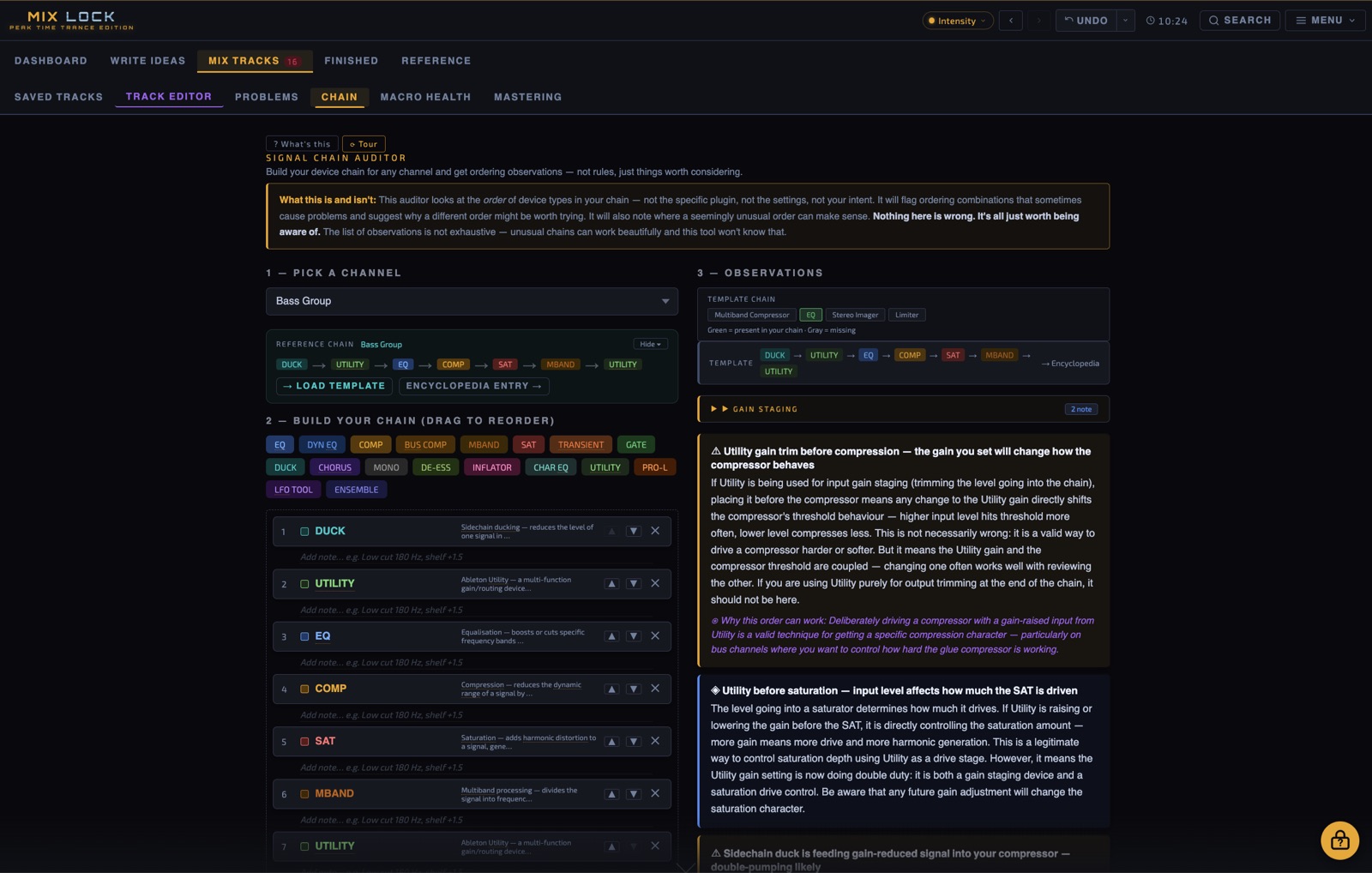 Chain Audit